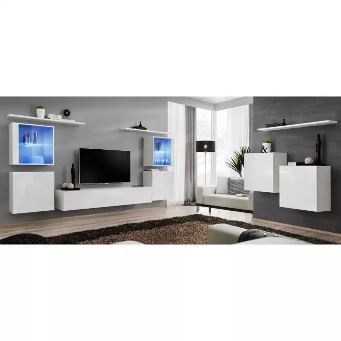 Szafka Wisząca Switch WW3 Biały +LED