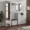 Szafa Z Lustrem Justus 06 White,3