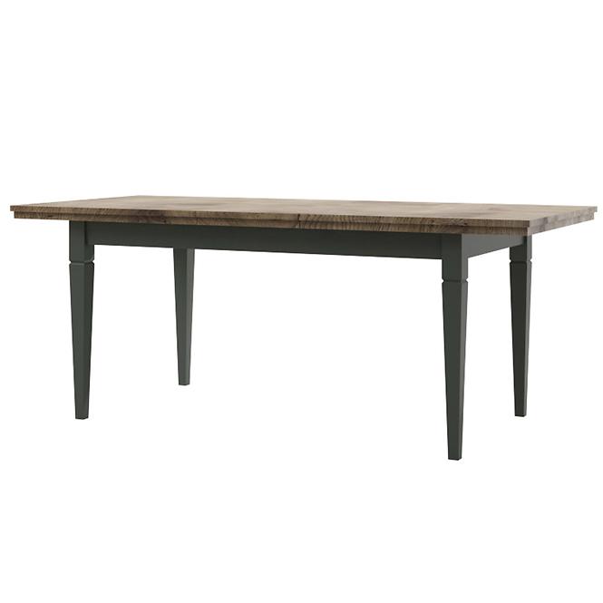 Stół rozkładany Evora 92 160/240x90cm  Dąb Lefkas/Zielony