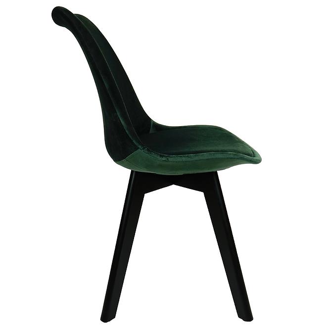 Krzesło Mia Black Zielony