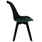 Krzesło Mia Black Zielony,4