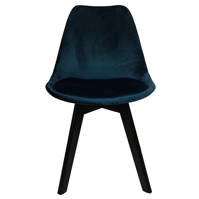 Krzesło Mia Black Granat