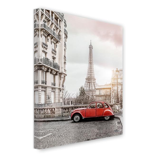 Canvas 60x80 St586 Red Car