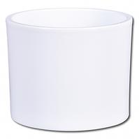 Osłonka ceramiczna Zeus Elegant 17x15 cm biała
