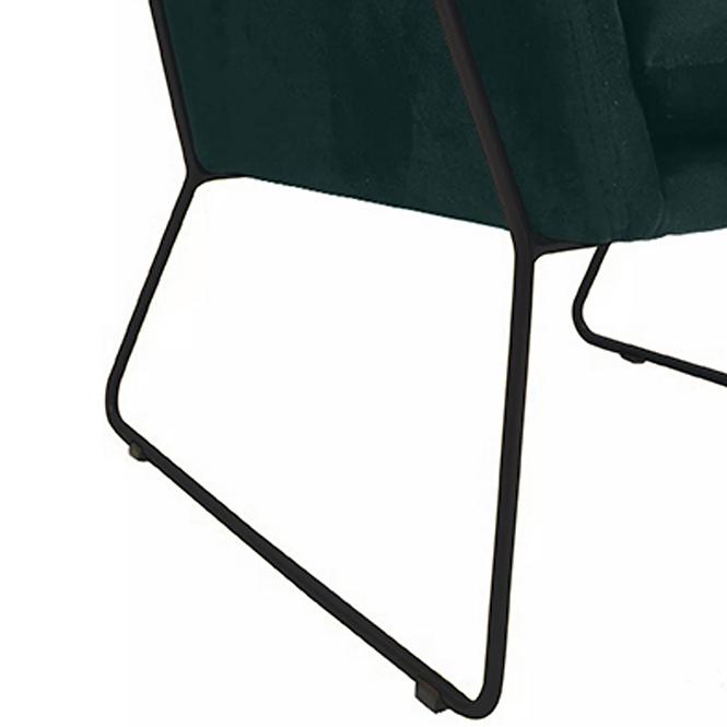 Fotel Milan Bluvel 78/czarne