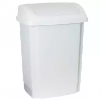 Kosz na śmieci Swing 15 l  biały