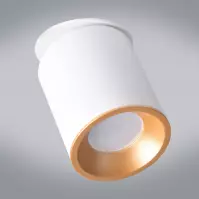 Lampa Haron 314215 Biało-złota GU10 LW1