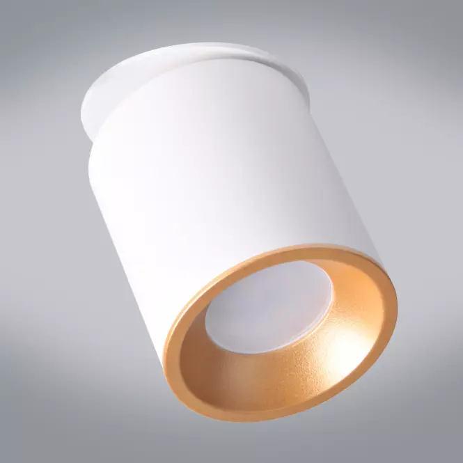 Lampa Haron 314215 Biało-złota GU10 LW1