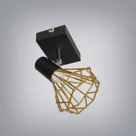 Lampa Mini Szach 2740KZ/Z-A-1 czarno/złoty LS1