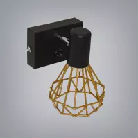 Lampa Mini Szach 2745KZ/Z-A-1 czarno/złoty LS1