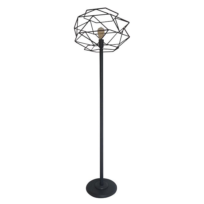 Lampa Cage 2697/LSW czarna LP1