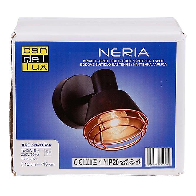 Lampa Neria Czarny 1x40W EL4 LS1
