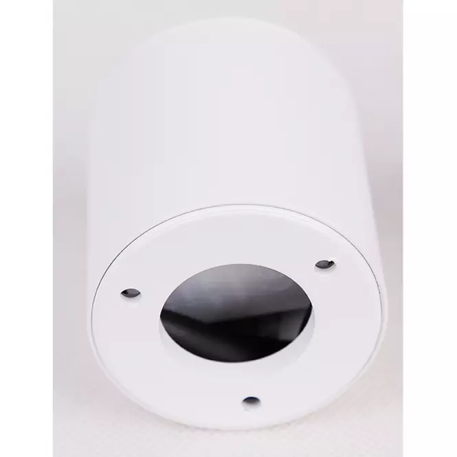 Tuba 1x25W GU10 Drewniany biały śr. 5.8 cm