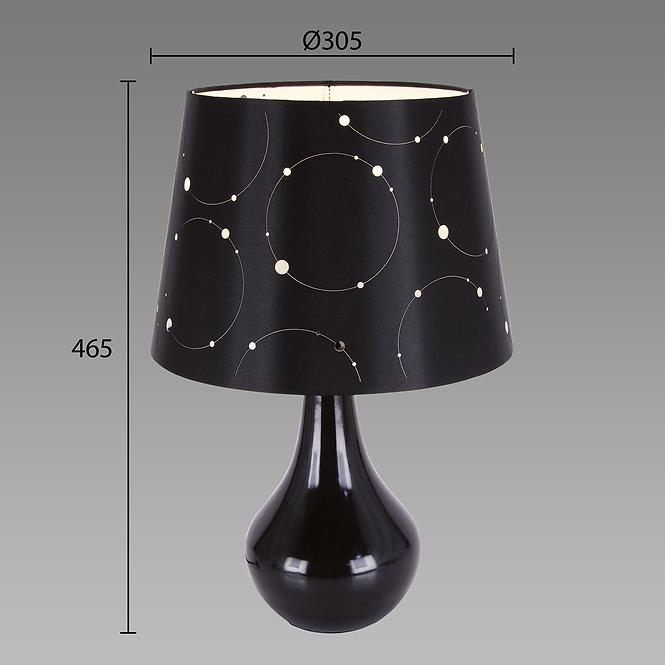 Lampa Larysa E14 BLACK 03806