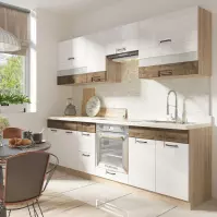 Kuchnia Favorit 260 C Plus Z Blatem Sonoma/White/Ribbeck