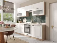 Kuchnia Smart 260 C Plus Z Blatem Sonoma/Biały Mat Kuchnia Smart 260 C Plus Z Blatem Sonoma/Biały Mat