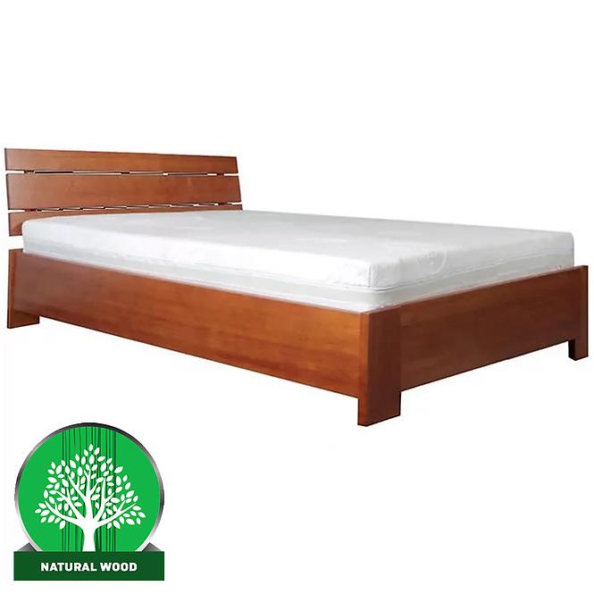 Łóżko drewniane Halden Plus 100x200 Olcha