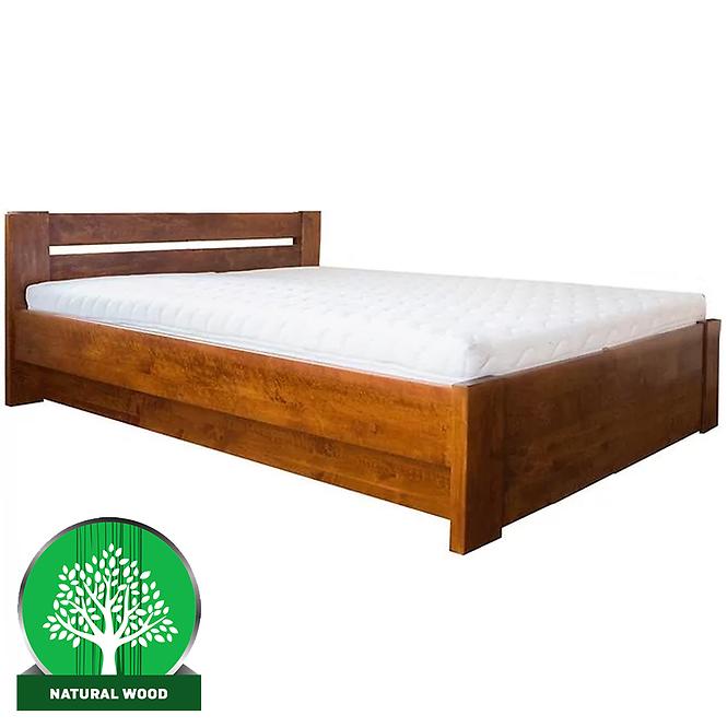 Łóżko drewniane Lulea Plus 90x200 Olcha