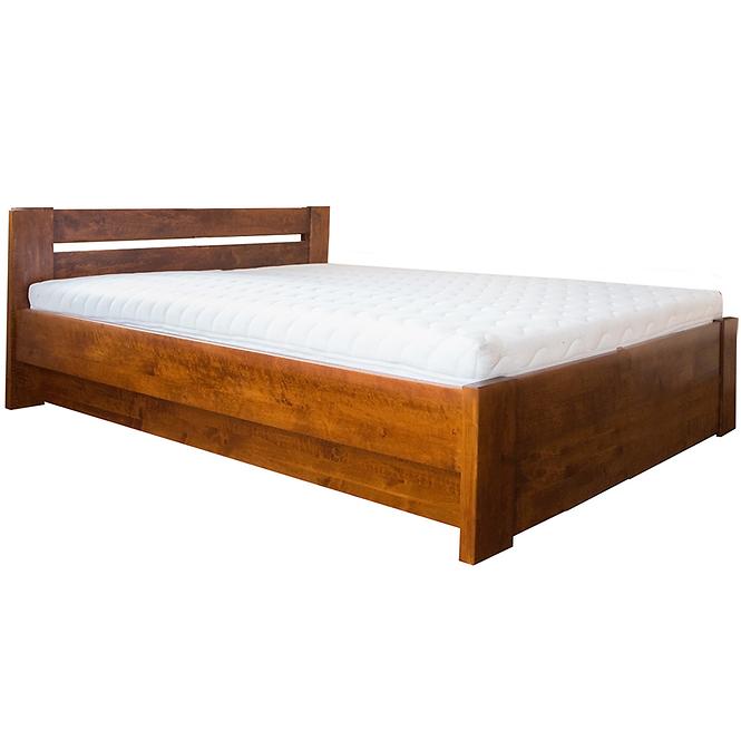 Łóżko drewniane Lulea Plus 90x200 Olcha