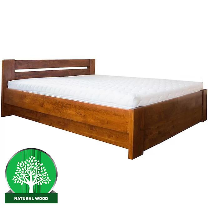 Łóżko drewniane Lulea Plus 140x200 Olcha