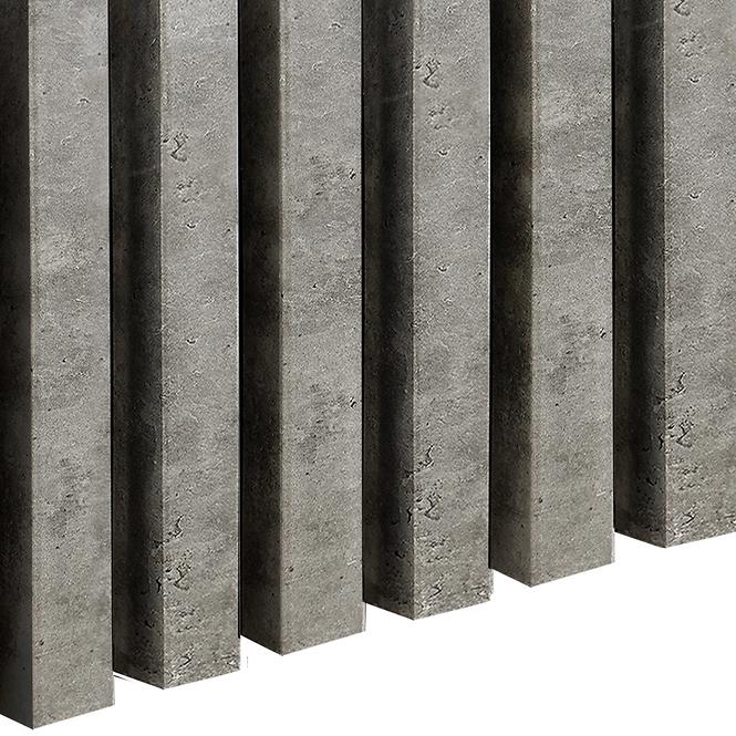 Lamele ścienne 3D Loft Beton 30x38x2750mm