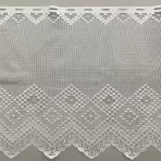 Firana żakardowa 638/D64/60 biała