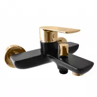 Bateria wannowa Rav-Slezak Vltava czarna/złota VT554.5CMATZ