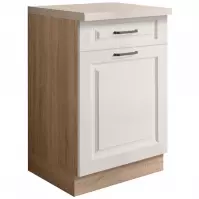 Szafka Kuchenna Smart 4D Sonoma/Biały Mat Szafka Kuchenna Smart 4D Sonoma/Biały Mat
