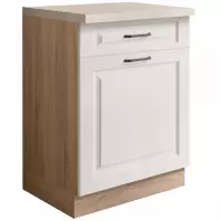 Szafka Kuchenna Smart 5D Sonoma/Biały Mat Szafka Kuchenna Smart 5D Sonoma/Biały Mat
