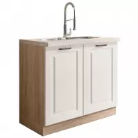 Szafka Kuchenna Smart 13D Sonoma/Biały Mat Szafka Kuchenna Smart 13D Sonoma/Biały Mat