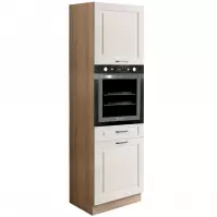 Szafka Kuchenna Smart 20D Sonoma/Biały Mat Szafka Kuchenna Smart 20D Sonoma/Biały Mat