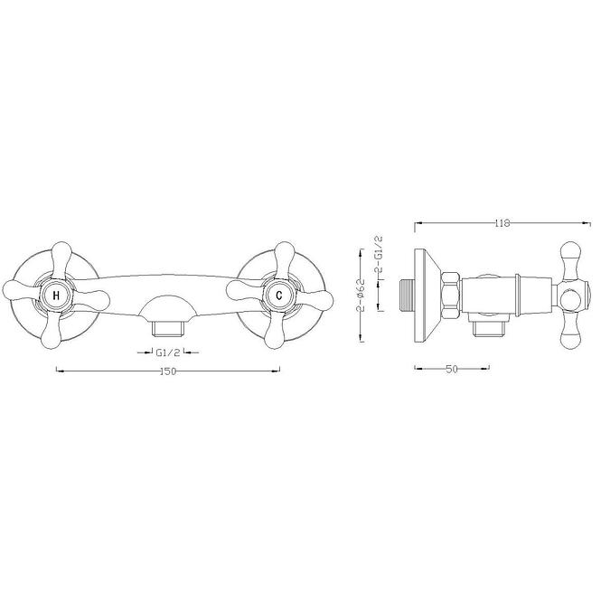 Bateria natryskowa Antica