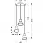 Lampa Gregory Złoty LW3,3