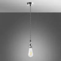 Lampa Fixy 1418 Srebrny oplot LW1