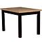 Zestaw stół i krzesła Artemida 1+6 ST45+W114 dąb wotan / czarny,3
