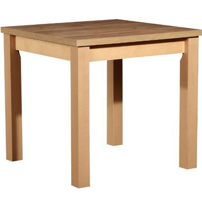 Zestaw stół i krzesła Eos 1+4 ST44+W130 dąb wotan