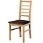 Zestaw stół i krzesła Euzebia 1+4 ST44+W131 dąb wotan/biały,2
