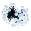 Lampki LED 100L Kulki ZEW. TRANS+GN+PROG 309/20/LED/CW,2
