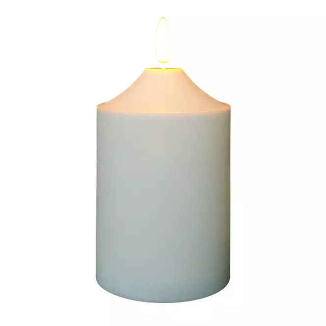 Świeca 11.5 cm z timerem – Biała 19/21/YZE-W