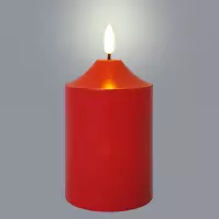 Świeca 11.5 cm z timerem – Bordowa 19/21/YZE-R