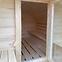 Sauna beczka z tarasem 2,4 m,6