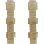 Łącznik do listwy SG75 - F0 Dąb piaskowy – 2 szt