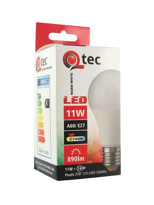 Żarówka QTEC 11W LED E27 2700K A60