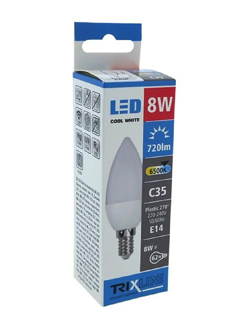 Żarówka TR LED C35 8W 6500K 604lm E14