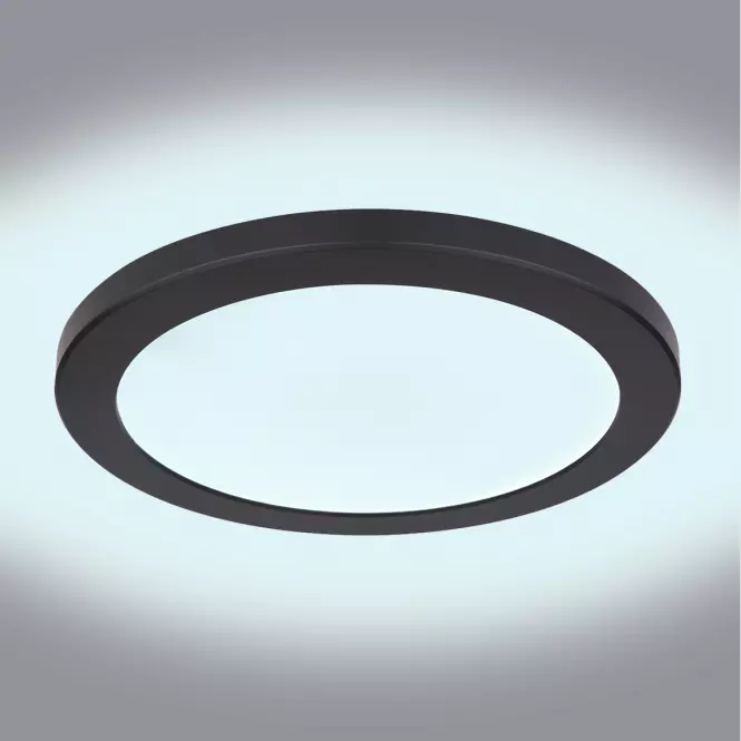 Plafon 12379-24B LED 24W D30 czarny PL1,3
