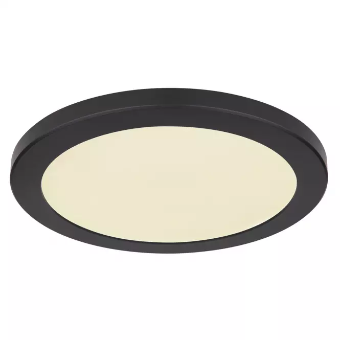 Plafon 12379-24B LED 24W D30 czarny PL1,4