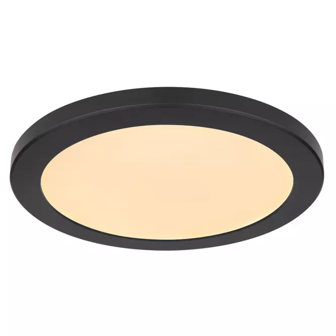 Plafon 12379-24B LED 24W D30 czarny PL1,5