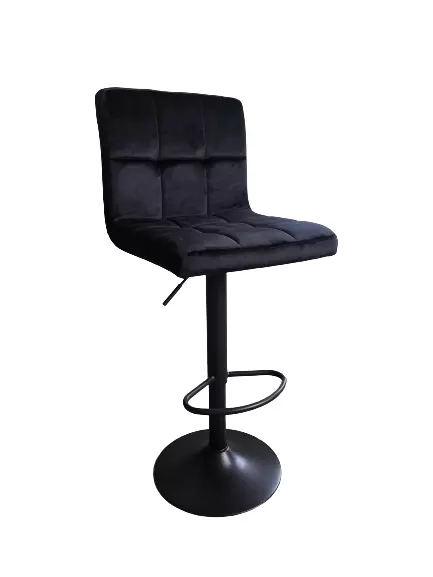 Krzesło barowe Delta Lr-7142b Black 8167-70