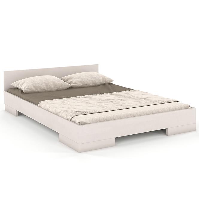 Łóżko Drewniane Bukowe Skandica Spectrum Niskie 90x200 Biały