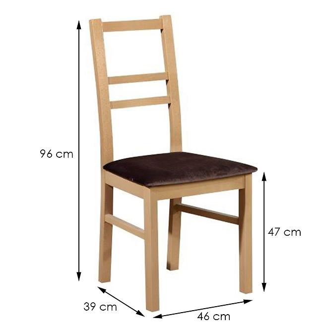 Krzesło W130 dąb wotan tk.primo 8823